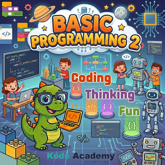 Basic programming course 2 (Ages 8-10)