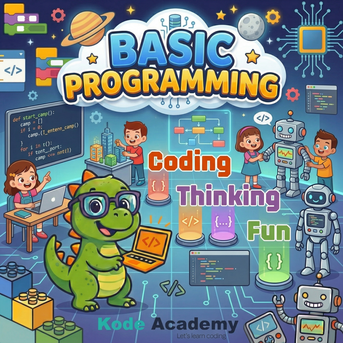 Basic programming course (Ages 8-10)