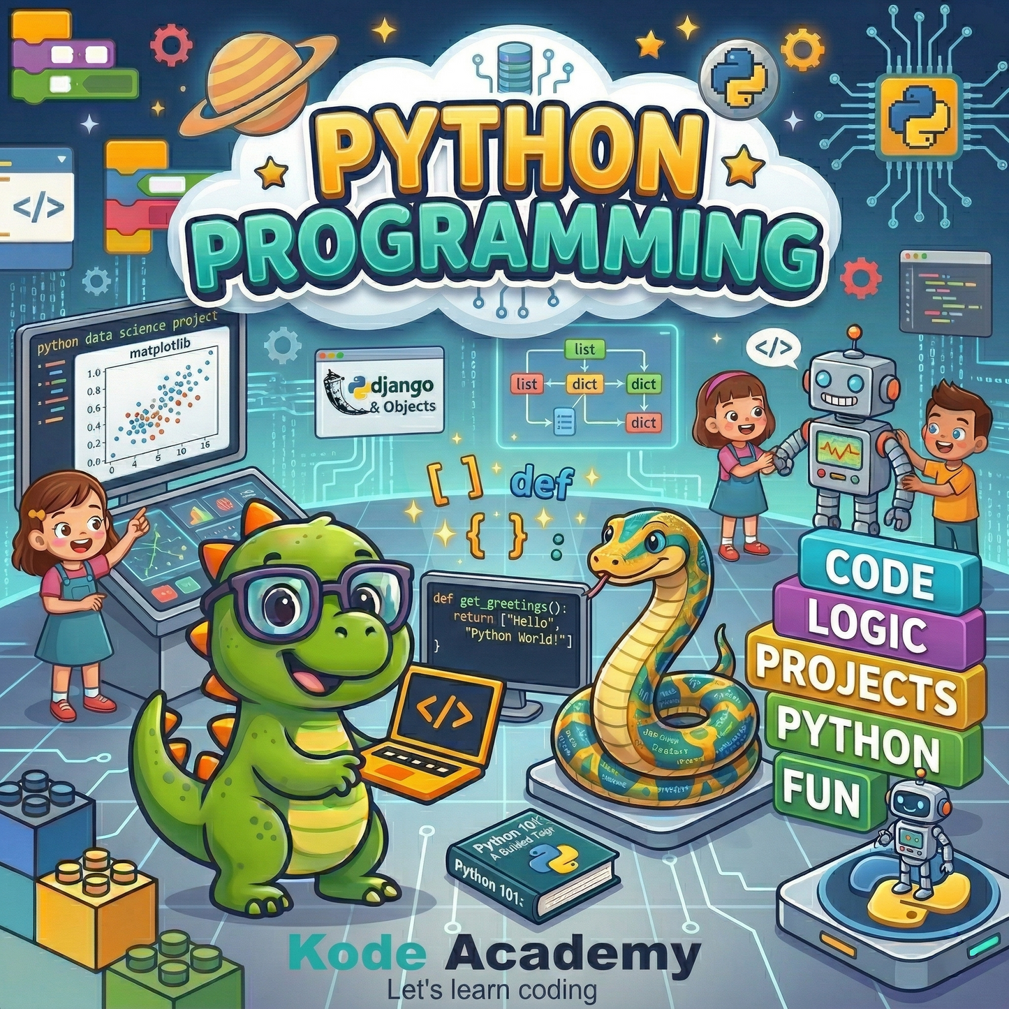 Python programming course (Ages 12-14)
